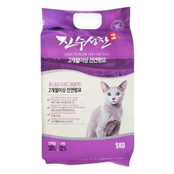 고양이 진수성찬 전묘용 5kg 1P 2개월이상 건식 사료 (WD4D82E)