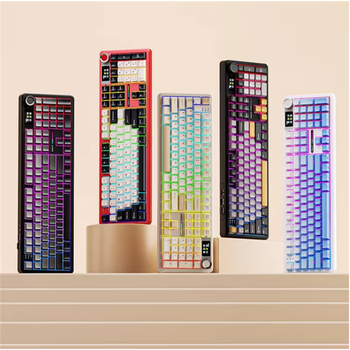 [해외] AULA F108/F108 PRO 108키 무선 기계식 게이밍 키보드 Gasket구조 RGB라이트 4000mAh/8000mAh