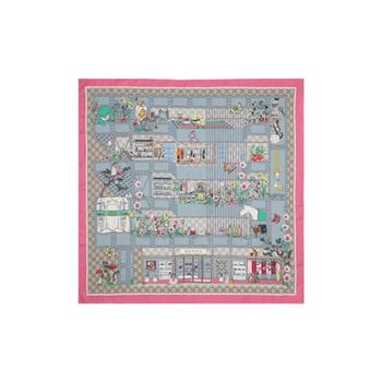 [해외] 구찌 프린티드 실크 트윌 까레 멀티컬러 854043-3G001-5579