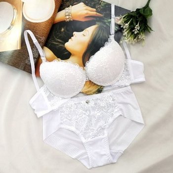 물뽕브라 CO 020 레이스 왕뽕브라 화이트