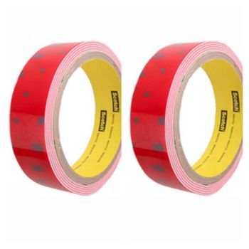 3M 자동차용 양면 테이프 백색 24mm 샤크테이프 블랙