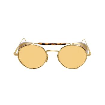 [해외] Thom Browne Eyewear 20th 애니버서리 에디션 라운드 선글라스 UES001LG0003