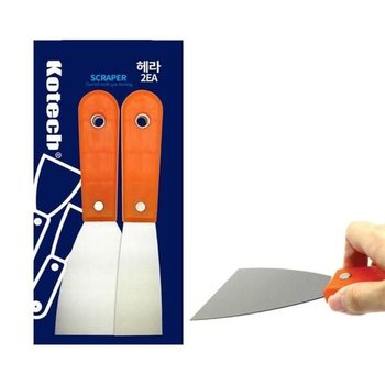 작업용 철헤라 2P 실리콘제거 끌칼 껌칼 스 스크래퍼 밀칼 껌칼 제거기 바닥칼 이물질제거칼