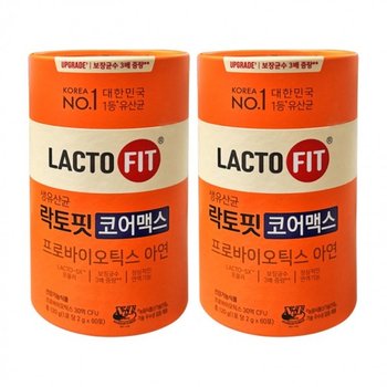 락토핏 생유산균 코어맥스 2g 60포 2통