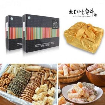 추석 특가 답례품 선물세트 한과 전병 유과 선물세트 간식 한과