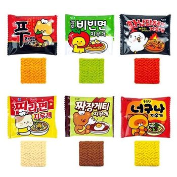 500원X24개 UI39SL75 라면지우개 먹지마