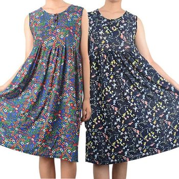 아이스 쿨 나시 여성 원피스 -꽃무늬계열(랜덤)