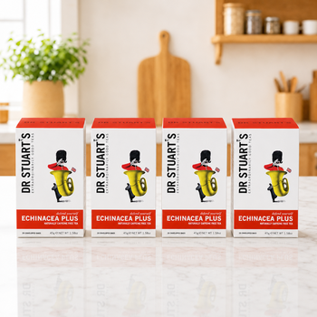 [해외] 15개입 4개 닥터스튜어트 에키네시아 플러스 허브차 drstuarts Plus