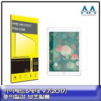 아이패드 603SSX94 5세대 9.7(2017) 호환 종이질감 보호필름