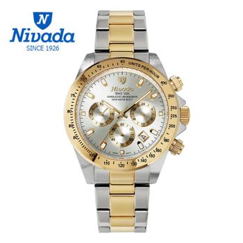 [NIVADA] 니바다 남성용 크로노그래프 메탈 시계 1002[33697457]