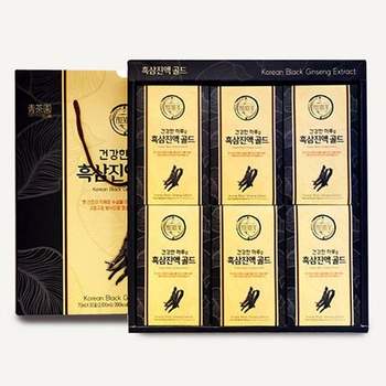 쿨샵 청다원 흑삼진액골드 30포세트 명절 선물세트 과일선물세트 추석선물세트 설설물세트