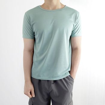 남자 KGMA3474 쿨티숙 메쉬 아이스 머슬핏 운동 반팔 티숙 헬스