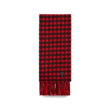 [해외] 26FW 아미 머플러 스카프 USF699 AW0059 A252 RED RUBIN BLACK