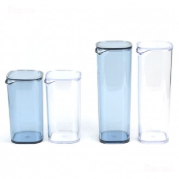잡기 TW572727 편한 투명 PC재질 냉장고 물병 물통 서빙포트 서빙물병 750ml 1100ml 색상선택