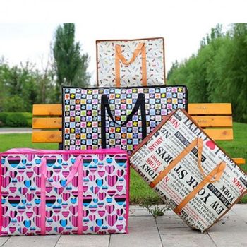 쿠션 OP82LB48 특대 SNW 방석 디자인랜덤 타포린백 시장가방