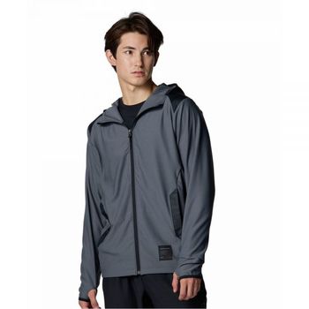 언더아머 맨즈 모티베트 리브 하이브리드 후디 후드 집업 6007382 025 - 그레이 6007382