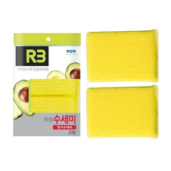 코멕스 망사 수세미 2매