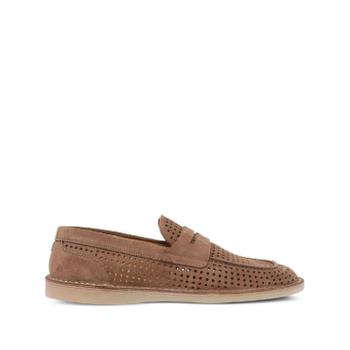 [해외] 돌체앤가바나 A50651A9T59 80024 NOCCIOLA NEW FLORIO PERFORATED SUEDE LOAFERS