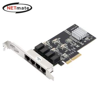(Netmate) CJ67GV51 PCI-e 쿼드 기가비트 4포트 서버 랜카드