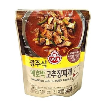 (무)오뚜기 광주식애호박고추장찌개450gX10개 (WFJYPPH)