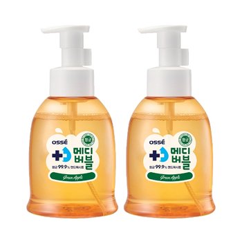 오쎄 메디버블 항균 핸드워시 거품형(500ml) 2개 그린애플향