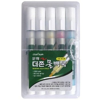 [JH92176S_52CK]물백묵 보드마카 마카 마카펜 4색5본세트