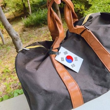 네임택 가방이름표 태극기 킷백 재헌절 관공서 기념품 판촉 광복절 은이로 선물