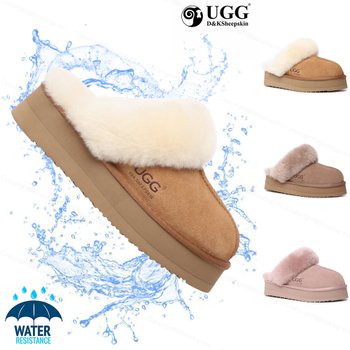 [해외] 호주 D&K UGG 바나 키높이 통굽 여성 양털 슬리퍼 DK108