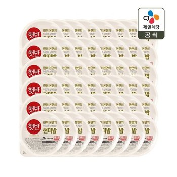 햇반 현미밥 210g 24입 x2박스(총 48개)
