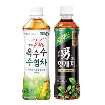 광동 헛개차10개+옥수수수염차10개 500ml 20개 (S15086388)