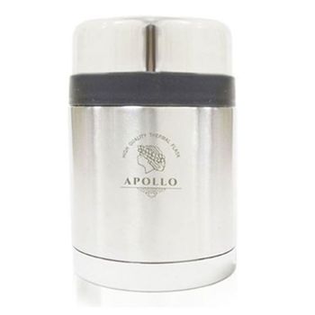 아폴로 NL70ZA33 보온 죽통 도시락 보온 국통 밥통 실버 470ml