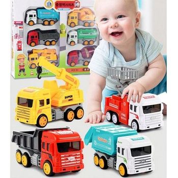 중장비차량 6종세트 대형 중장비차량 대형차 자동차장