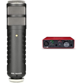 [해외] 독일 포커스라이트 스칼렛 솔로 1881876 RODE Procaster Professional Dynamic Microphone Mir B