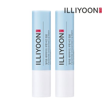 일리윤 세라마이드 무향 비건 립밤 3.2g 2입