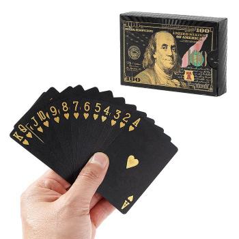 100달러 트럼프 카드(블랙) 홀덤 플레잉카드 (S17832501)