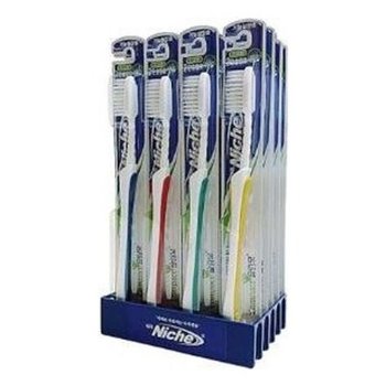 (국산) 듀아드 니치 콤팩트 슬림 칫솔 약국용 20개 (WA28EB9)