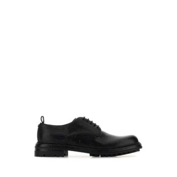 [해외] 돌체앤가바나 A10889AV325 80999 Black leather lace up shoes