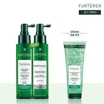 [신세계백화점][SSG단독]포티샤&트리파직 두피 미스트 세럼 100ml 듀오(+포티샤 샴푸 250ml)