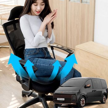 스타리아 SJ90VP95 차량용호환 쿨링방석 3D메쉬 바람
