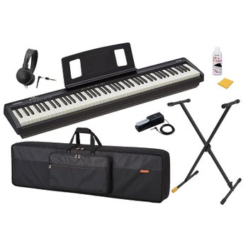 [해외] Roland FP-10-BK 포터블 피아노【CB-B88V2 액세서리 세트】