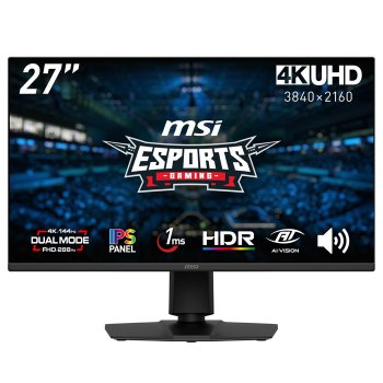 [해외] 엠에스아이 게이밍 모니터 MAG 275UPD E14 27인치 4K IPS 144Hz 1ms HDR 스피커