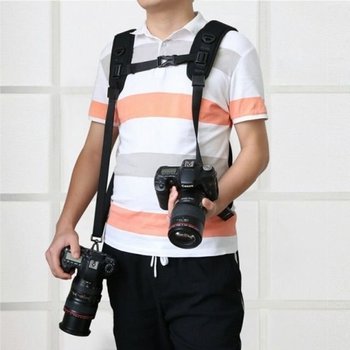카메라 넥 스트랩 DSLR 듀얼 더블 퀵 피사체 (WFIPQDC)