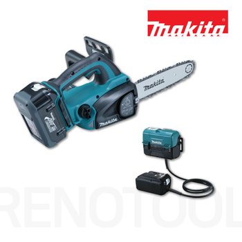 마끼다 BUC250 36V(18Vx2 가능) 충전체인톱 250mm(10인치)+컨버터 BCV01 벌목톱 툴레스