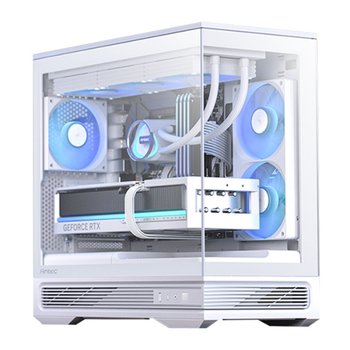 안텍 C2M MESH ARGB 미니타워 케이스 화이트