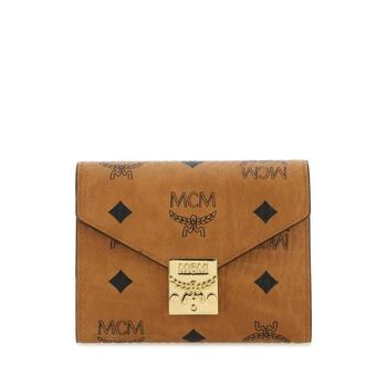 [해외] 25FW 엠시엠 반지갑 MYSDSXT03 CO COGNAC