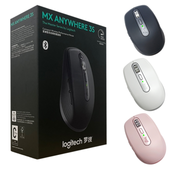 로지텍 MX ANYWHERE 3S 무선 블루투스 마우스 무소음 맥북 아이패드 호환 병행