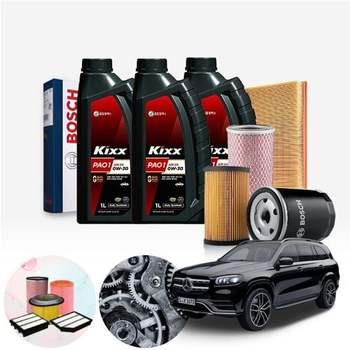 GLS500 X167 (M278) 가솔린 킥스파오1 0W30 0W40 합성엔진오일 필터세트 8리