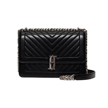 [스타필드 고양][제이에스티나] JOELLE QUILTING MD 체인숄더 BK (JHNCHA9AF701BK010)