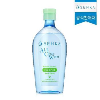 센카 올 클리어 워터 미셀라 포뮬러 프레시 400ml