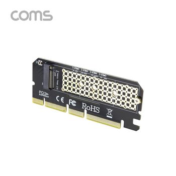 (COMS) M.2(NVMe) SSD to PCI-e 16x 변환컨버터 SATA컨버터 M.2 SSD컨버터 PCI컨버터